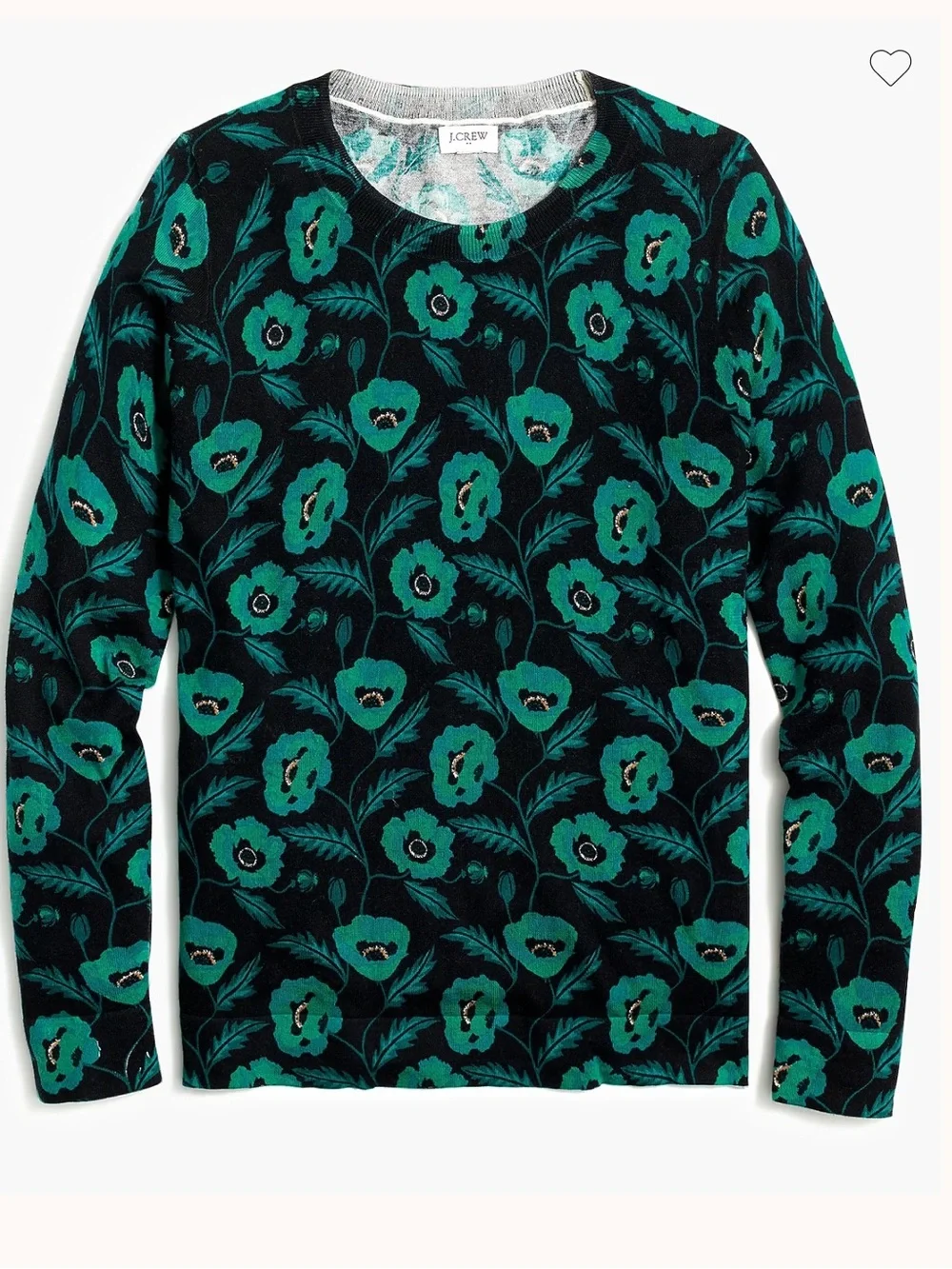 J. Crew Teddy Poppy lightweight sweater sz small